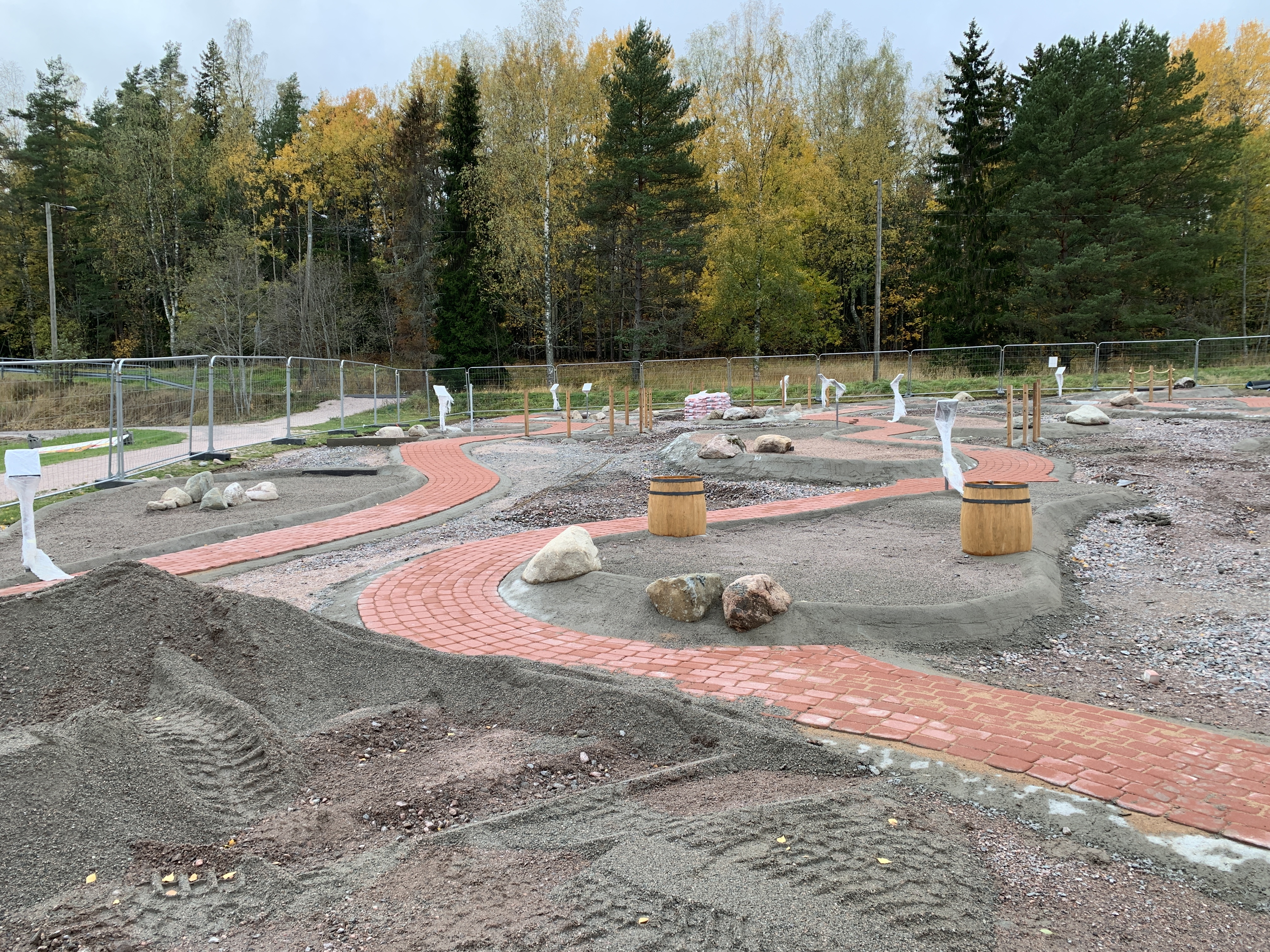 Minigolfradan valmistusta v. 2022